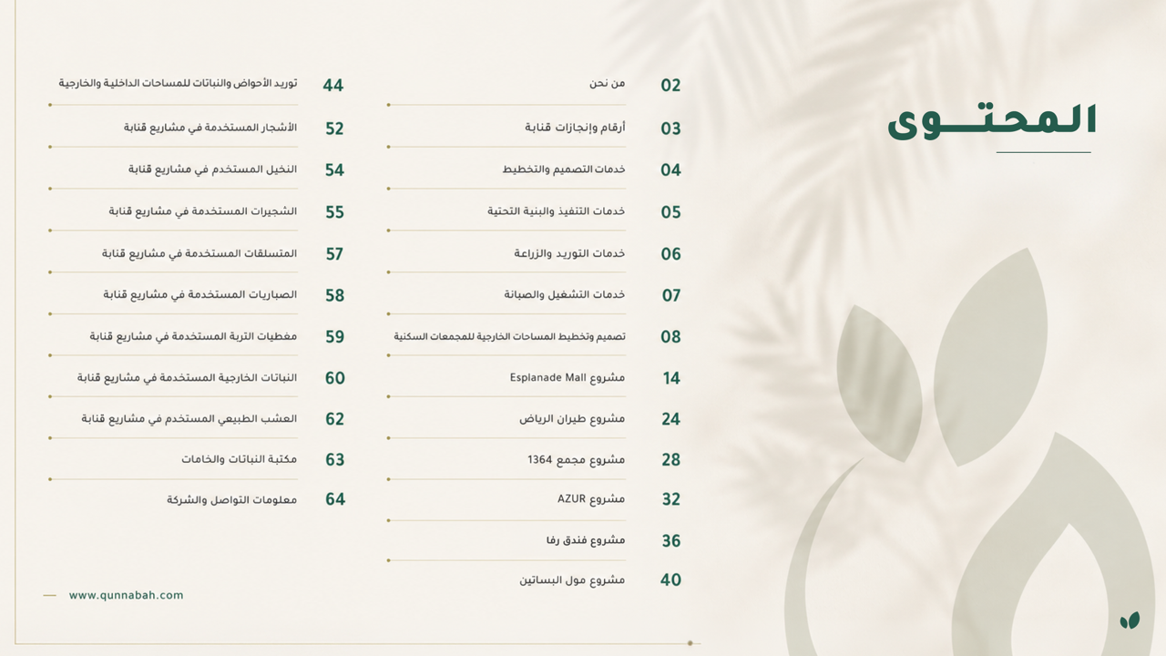 Qunnabah company profile page 2
