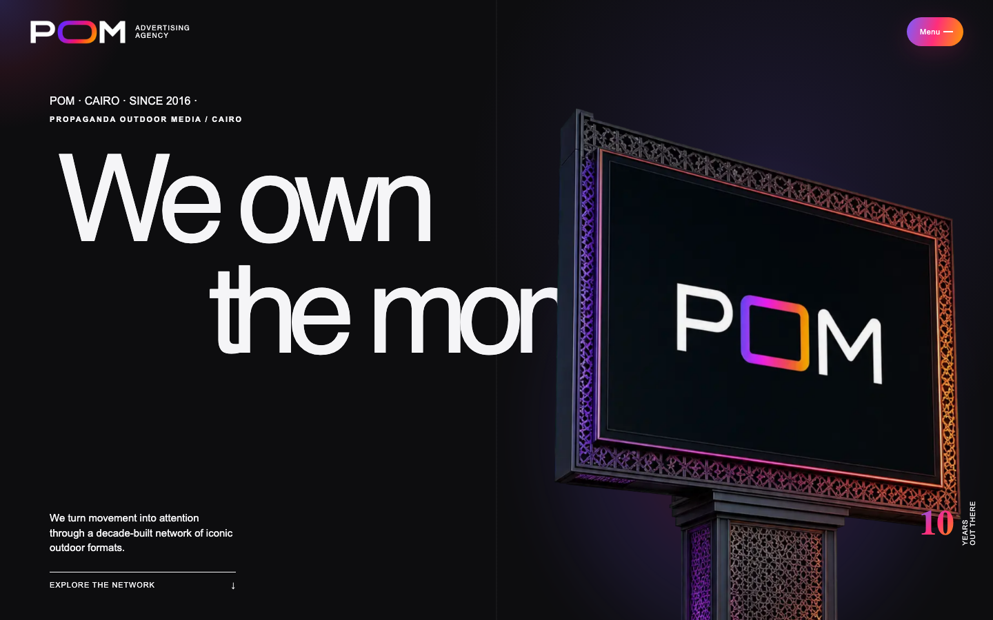 MediaPOM — Media Company Website